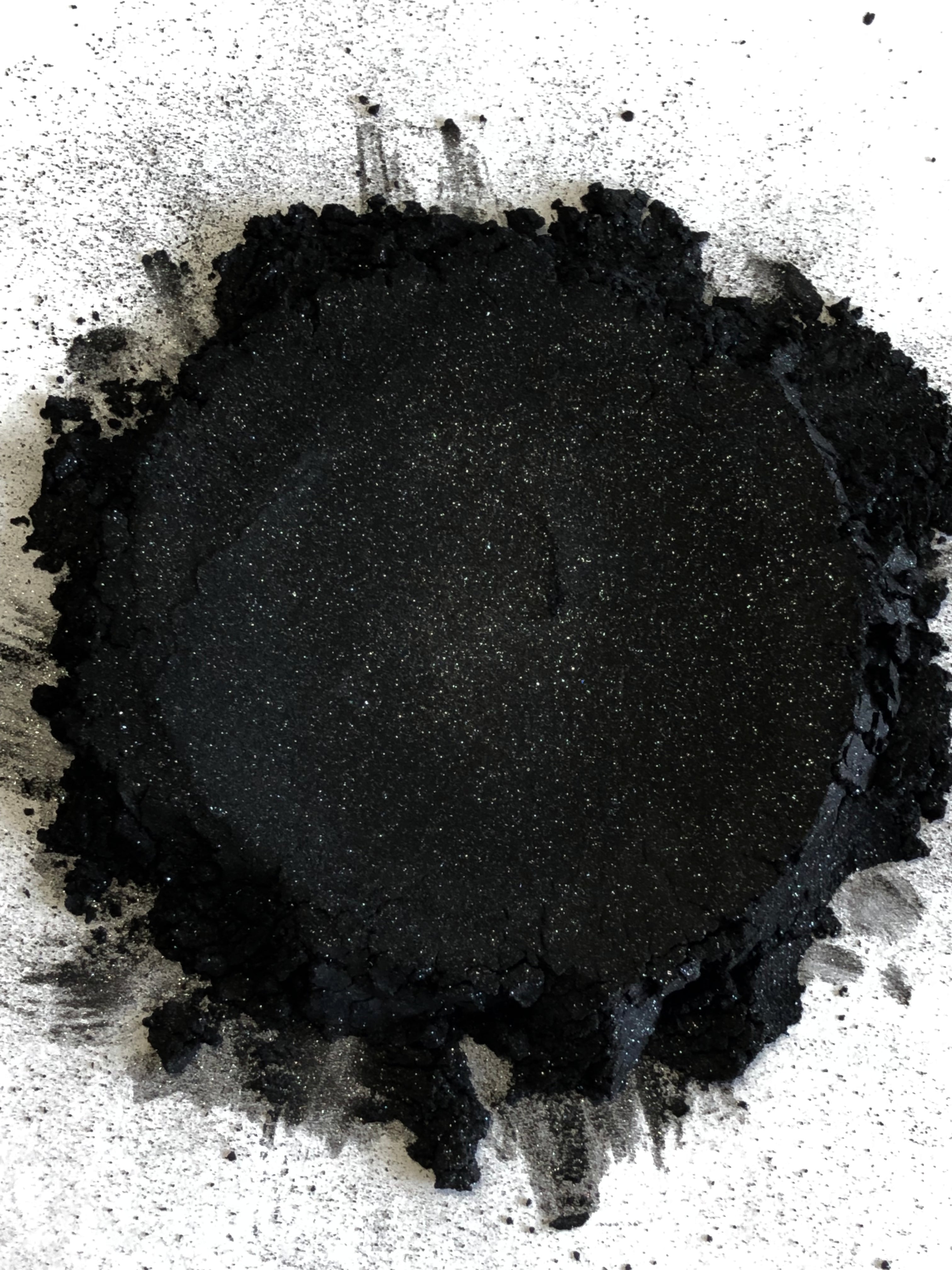 Black Pearl Mica Powder - Pigment Shimmer Metallic Effect