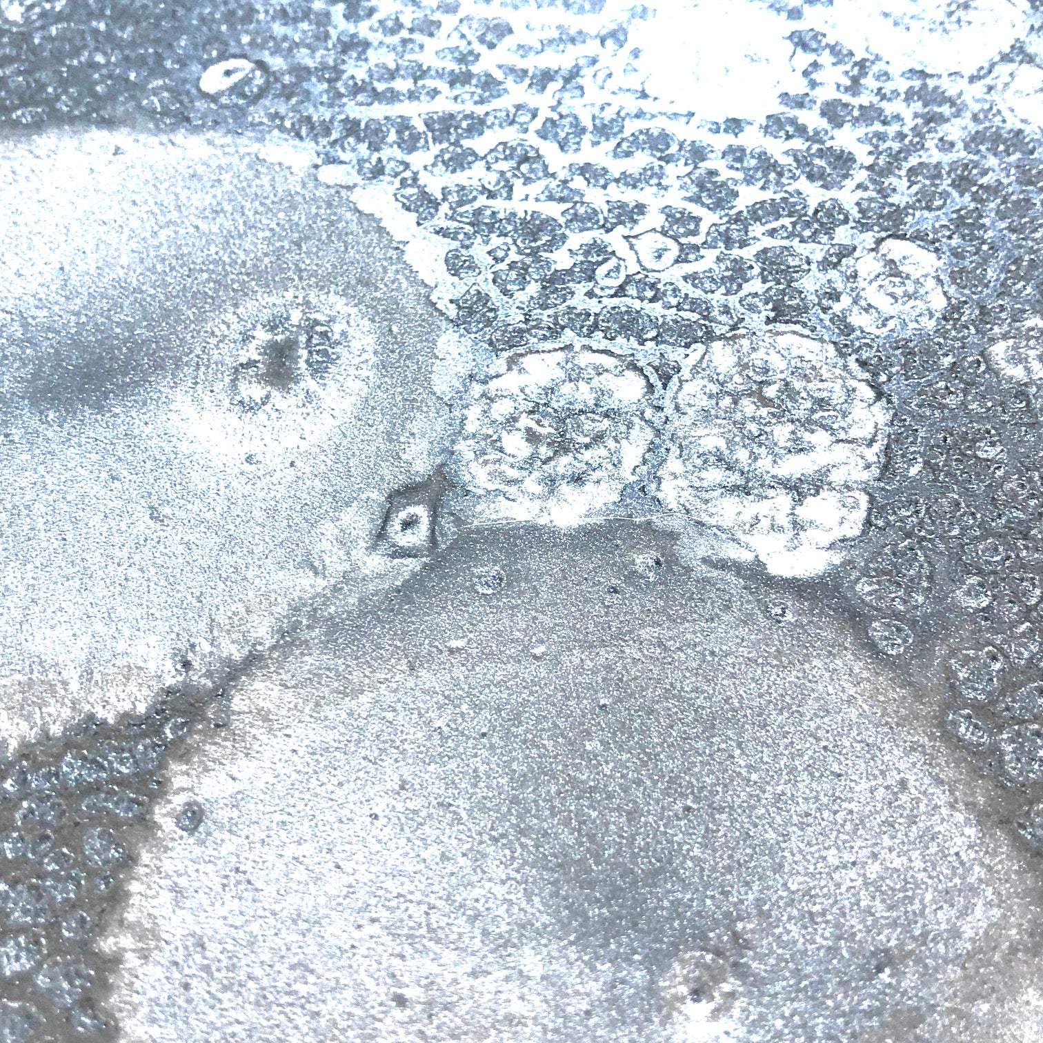 Silver Pearl Mica Powder - Pigment Shimmer Metallic Effect