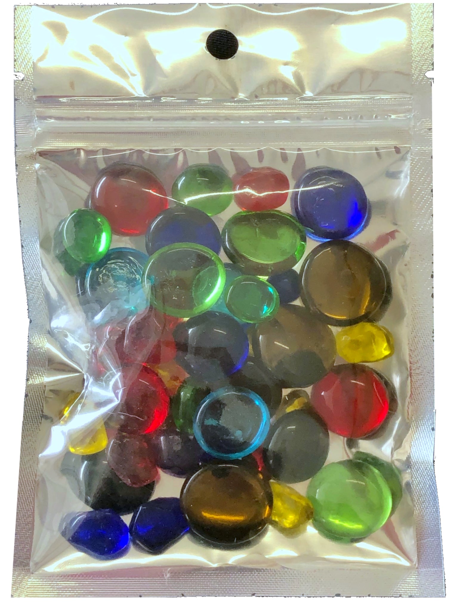 DIY Mosaic Stepping Stone Kit — Premium White Concrete (8-Inch mold)