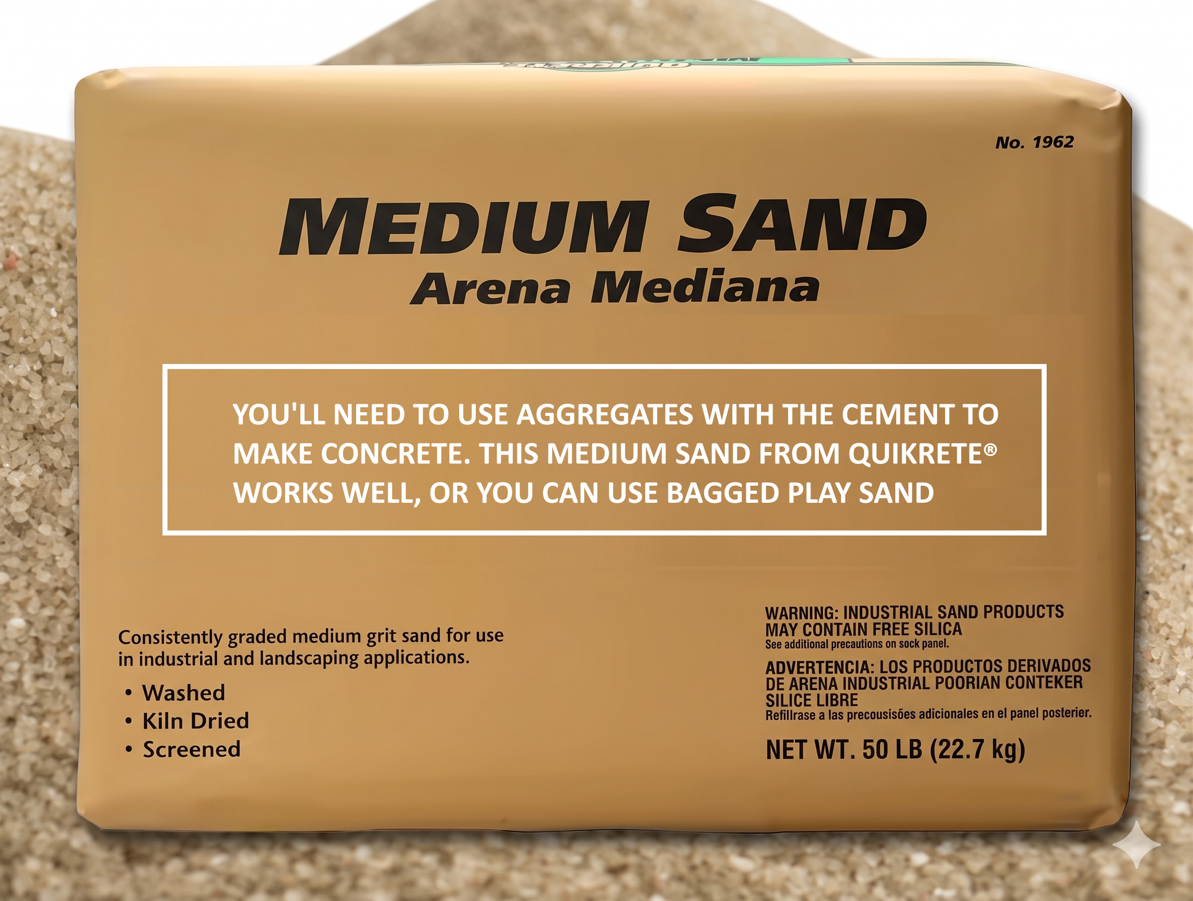 White Portland Cement 10-Pound Bag - 100% Cement Powder