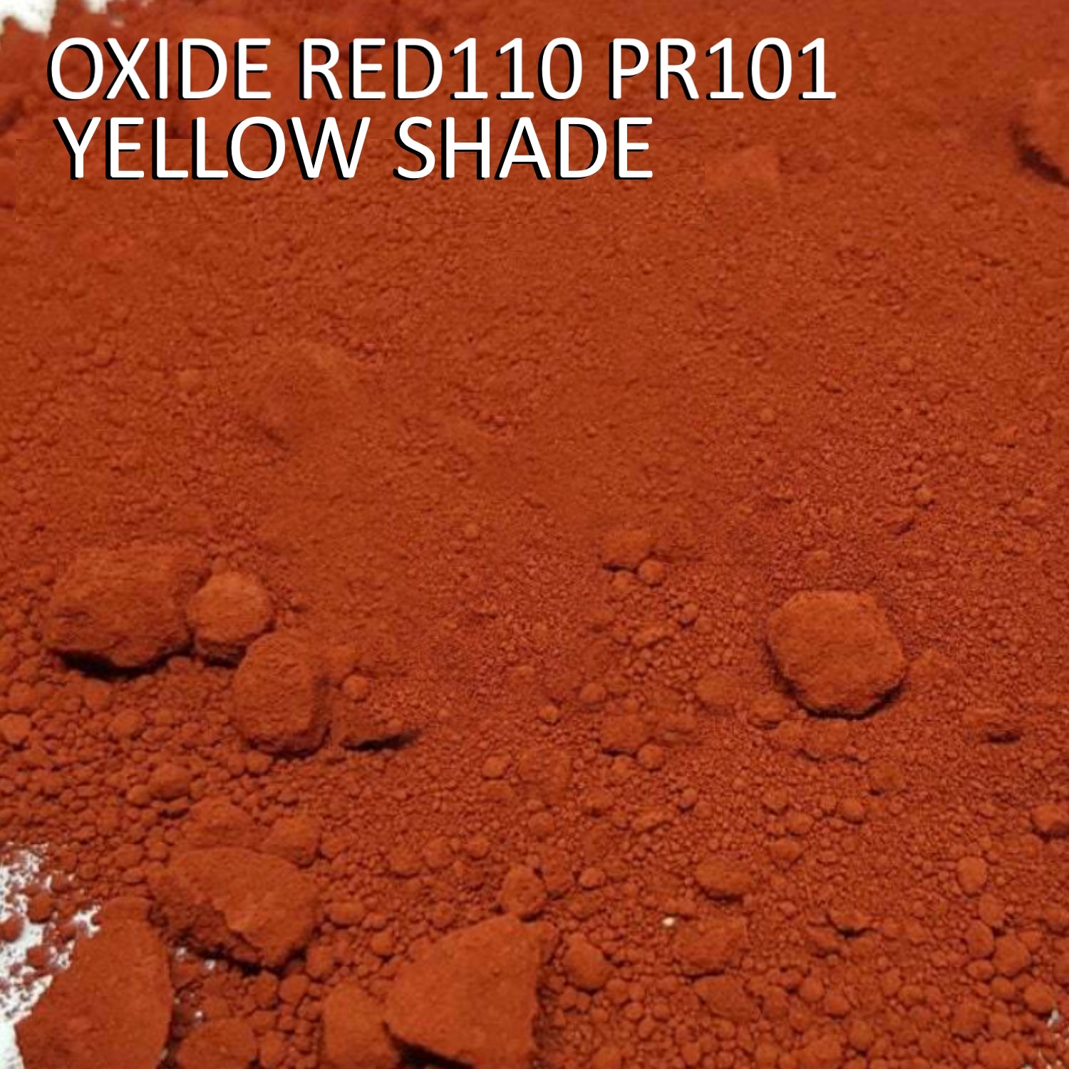 Red Iron Oxide Pigment R101 - 110 Brick Shade – Ultra-Stable Inorganic Pigment