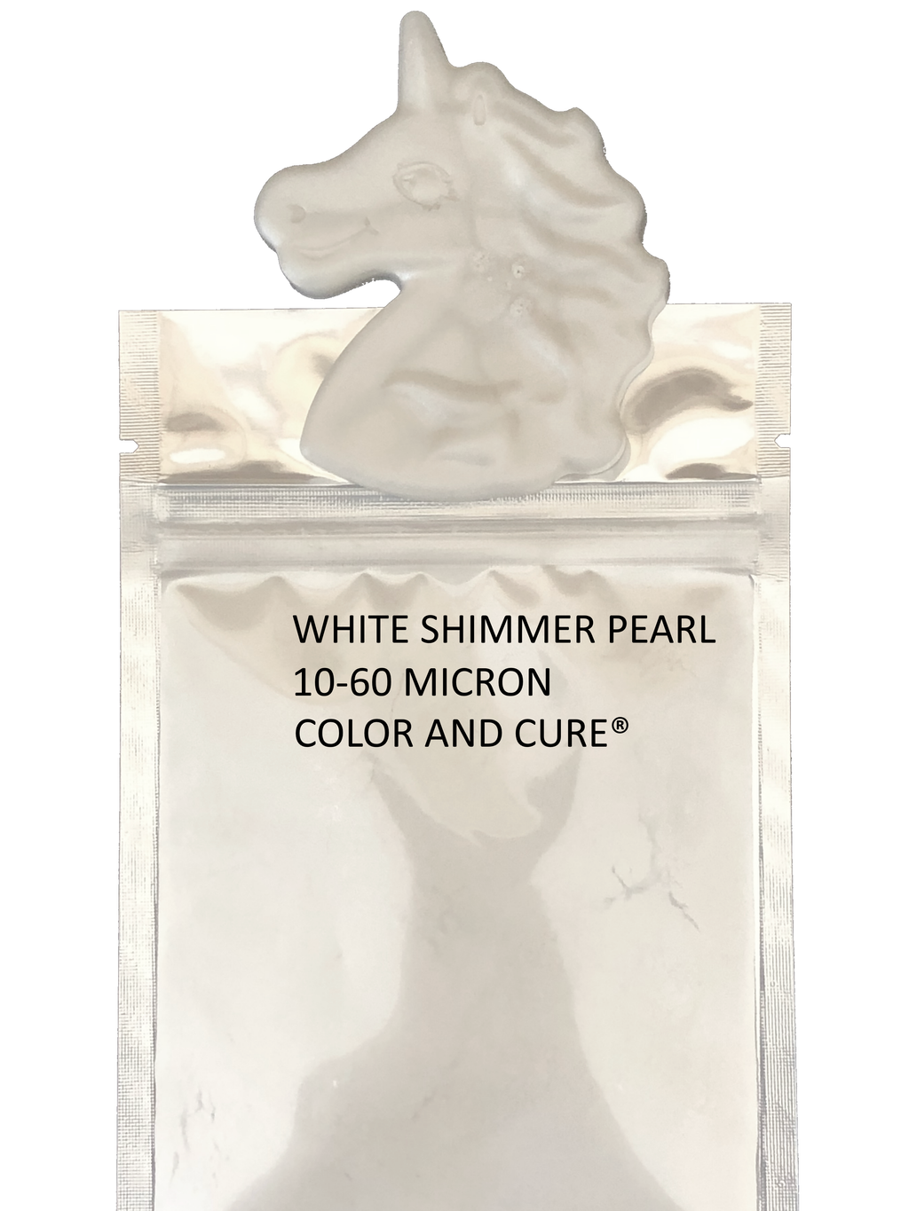 Mica Powder White Pearl Shimmer – Pure Pearlescent Pigment – 10-60 Micron