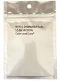 Mica Powder White Pearl Shimmer – Pure Pearlescent Pigment – 10-60 Micron